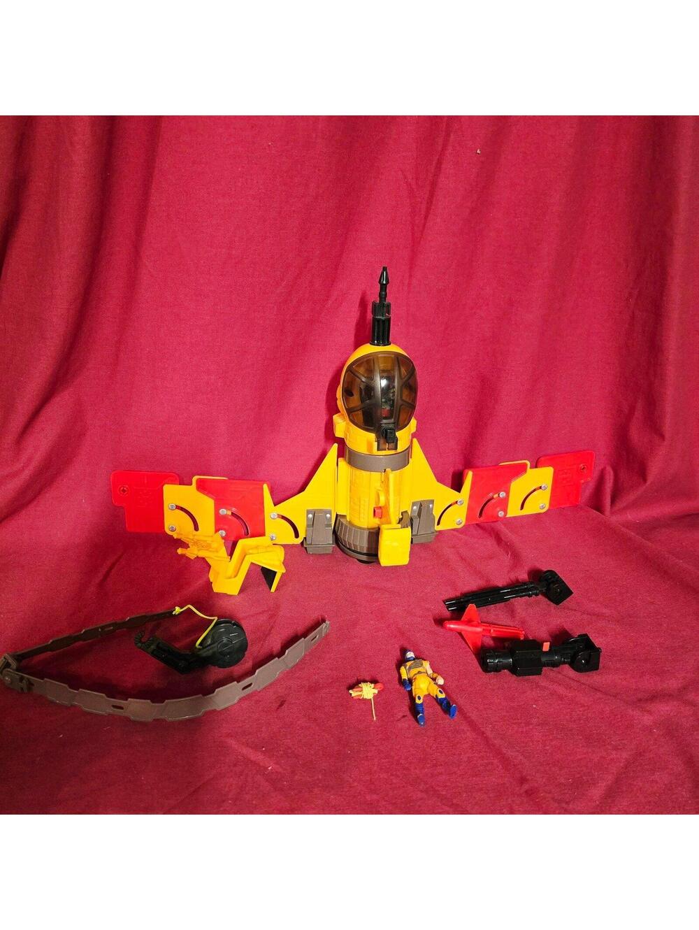 Sky Commanders Rapid Deployment Commander Kodiak Crane Vehicle Kenner Complete